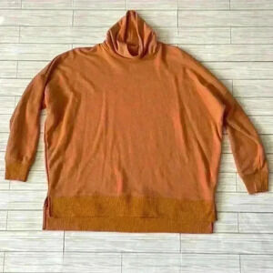 aerie cozy turtleneck long sleeve fleece sweatshirt XS